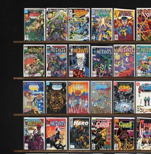 Huge Lot 150+ Comics with Guy Gardner: Warrior, The New Mutants & More!