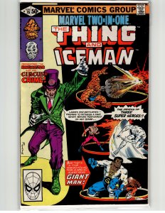 Marvel Two-in-One #76 (1981) Iceman