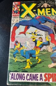 The X-Men #35 (1967)along came the spider- lower grade