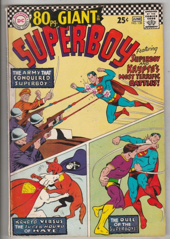 Superboy #138 (Jun-67) VF/NM High-Grade Superboy