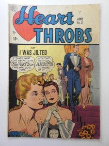 Heart Throbs #21 (1953) War Bride Rival! Solid VG- Condition!