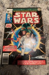 Star Wars #1 (1977)1st print stars the new hope- newstand