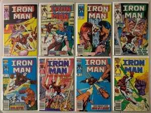 Iron Man lot #201-247 Marvel 1st Series (average 6.0 FN) 27 diff (1985 to 1989)