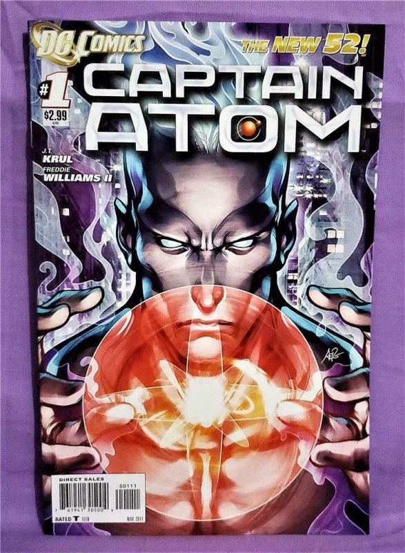 DC New 52 CAPTAIN ATOM #1 - 8 J T Krull Freddie Williams II (DC, 2011)!