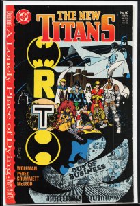 The New Titans #60 (1989) Teen Titans