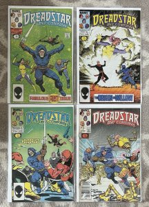 Dreadstar And Company #1,2,3,4 Jim Sterlin VF Set Marvel Epic 1985