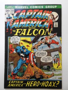 Captain America #153 (1972) Hero or Hoax? Sharp Fine+ Condition!