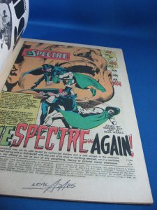 SPECTRE 2 F VF SIGNED NEAL ADAMS DC  1968