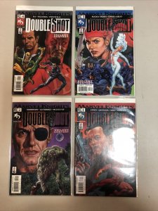 Marvel Knights Double-Shot (2002) #1 2 3 4 (VF+/NM) Complete Set Daredevil