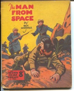 Man From Space #265-1940's-Sexton Blake Library-Rex Hardinge-commie attack co...