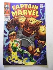 Captain Marvel #6 (1968) VG+ Condition