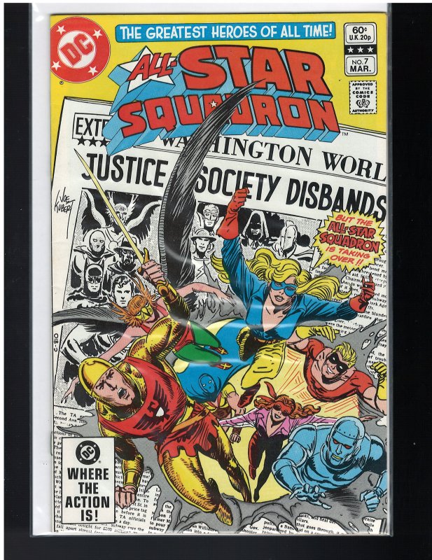 All-Star Squadron #7 (DC, 1982) NM