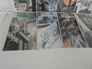 V for Vendetta #1-10 (1989) Complete Set! Awesome Read!! Beautiful NM- Avg!!