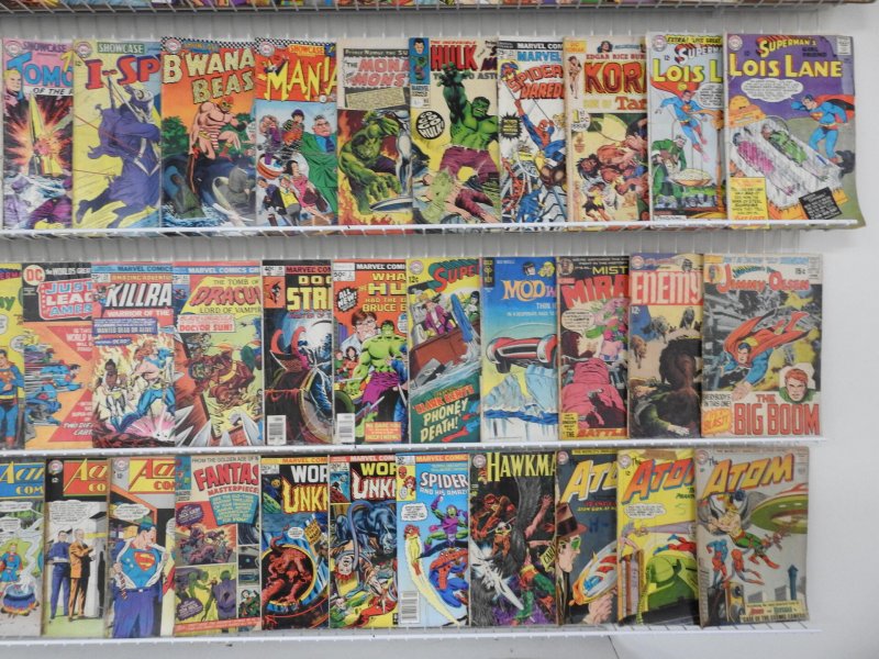 Huge Lot Silver/Bronze Age Comics W/JLA, Flash, Superman+ SEE DESCRIPTION!