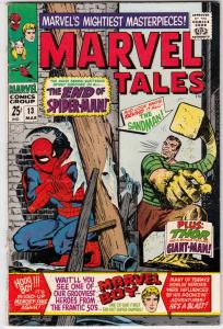 Marvel Tales #13 (Mar-68) VF+ High-Grade Spider-Man, Thor, Ant-Man, Human Torch