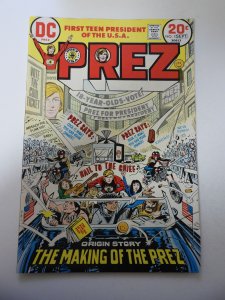 Prez #1 (1973) FN+ Condition