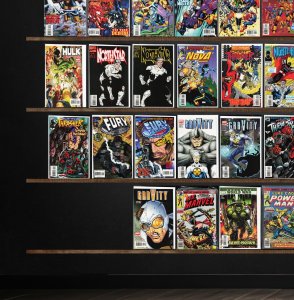 Huge Lot 150+ Comics with Cable, Nova, Night Thrasher, Nomad & More!