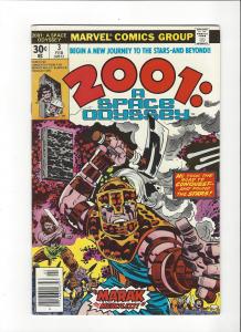 2001:A Space Odyssey #1,3,4 Jack Kirby Movie VF