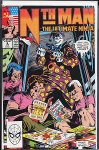 Nth Man the Ultimate Ninja #8 (1990) Nth Man