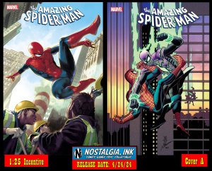 AMAZING SPIDER-MAN #48 CVR A + 1:25 MOBILI VAR NM SET 2024 PRESALE PROSHIPS 4/24