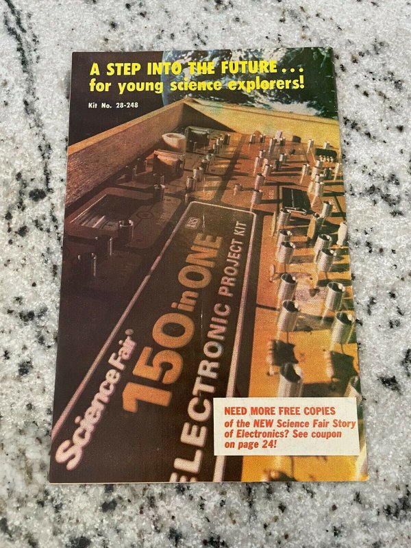 NOW Electronics Science Fair Story Of Educational Comic Book Astronaut 78 J802