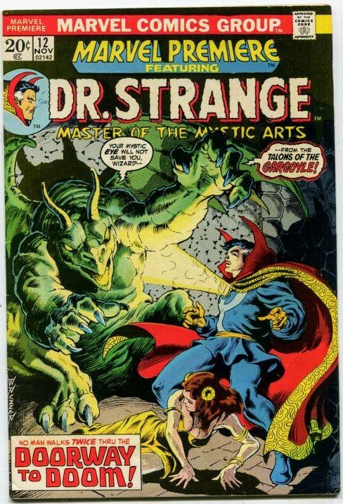 MARVEL PREMIERE #12 (7.0) 1973 Dr Strange Frank Brunner Bronze Age