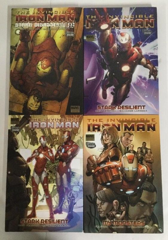 Invincible Iron Man HC 1-11 Lot NM Near Mint Collects 1-33 500-527 Marvel Comics