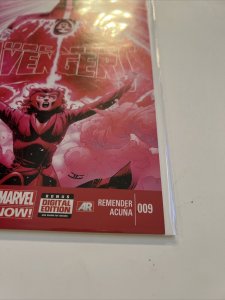 Uncanny Avengers Comic 9 Cover A First Print 2013 Remender Acuna Martin Marvel