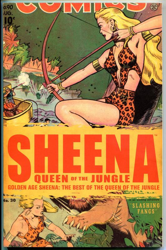 BEST of GOLDEN AGE SHEENA Queen of the Jungle, GN, TPB, NM, 2008, 1st