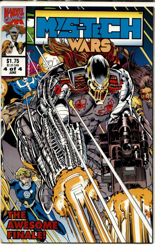 MyS-Tech Wars #4 (1993) Death's Head II