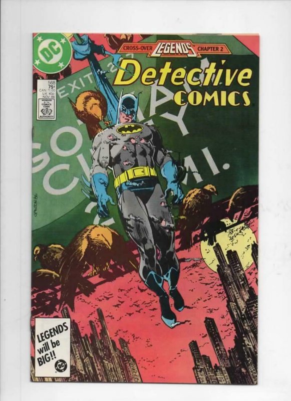 DETECTIVE COMICS #568, VF/NM, Batman, Legends, 1937 1986, more in store