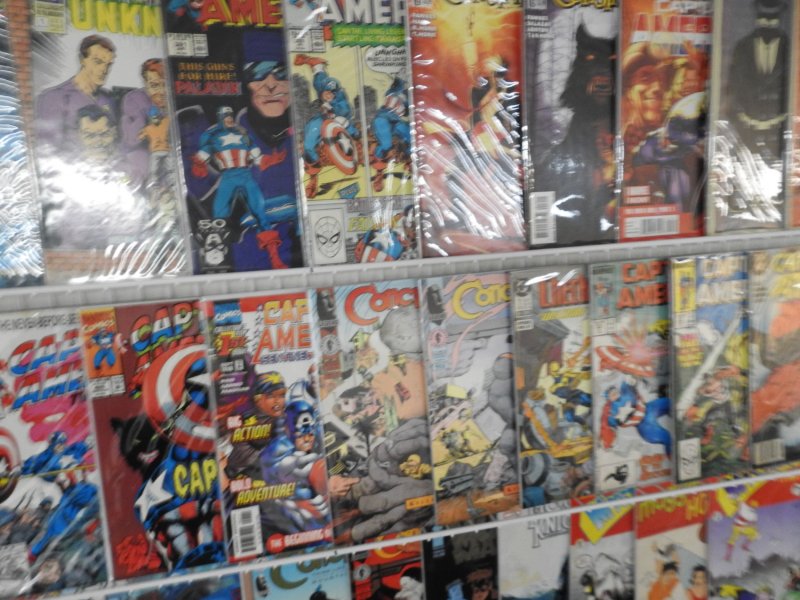 Huge Lot 110+ Comics W/ Captain America, Concrete, Marvel Milestones+ Avg VF!!