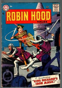 ROBIN HOOD TALES #7-FIRST ISSUE-1957-DC-ANDRU AND ESPOSITO COVER ART-GLOSSY VG 