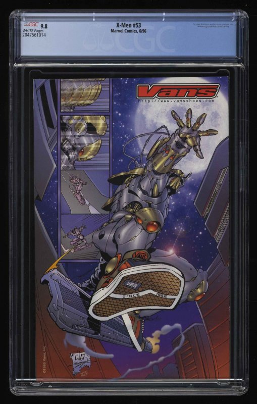 X-Men (1991) #53 CGC NM/M 9.8 White Pages 1st Onslaught!