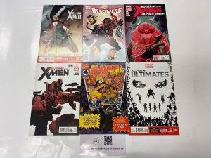 6 MARVEL comic books New X-Men #29 Defenders #3 Wolverine X-Men #5 8 1 KM19