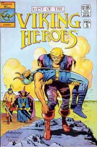 Last of the Viking Heroes, The #5A VF ; Genesis West | Dave Stevens