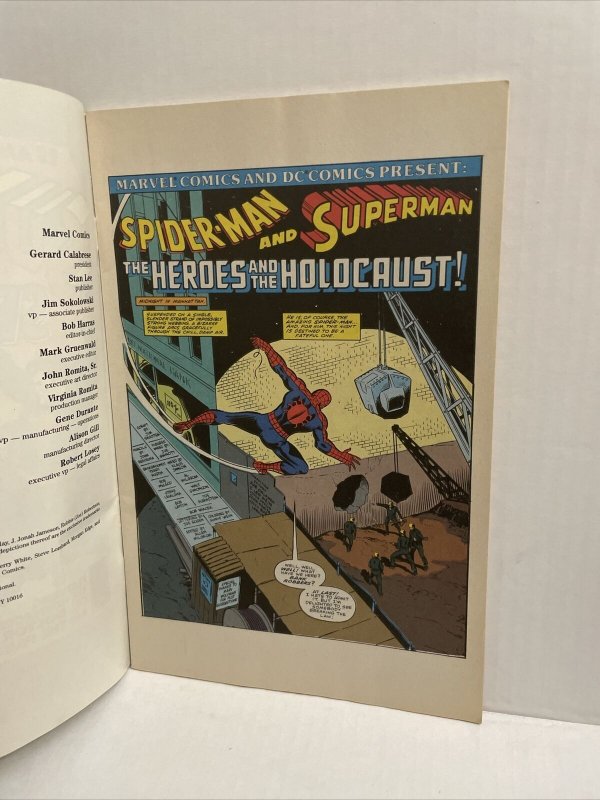 Marvel And Dc Present Superman And Spider-Man 