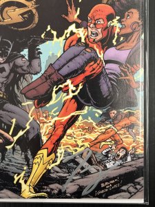BATMAN #64 SIGNED BY TOM KING W/DF COA BATMAN/FLASH CROSSOVER PROSHIPPER