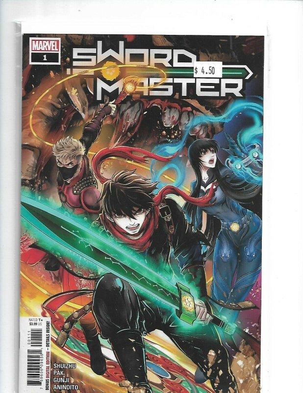 Sword Master #1 Main Cover Marvel Comics 2019  nw11