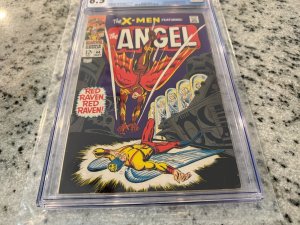 (Uncanny) X-Men # 44 CGC Graded 6.5 Marvel Comic Book Red Raven JH18