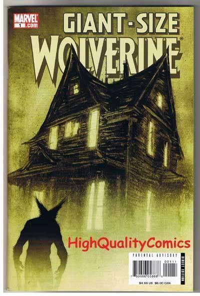 WOLVERINE #1 Giant-Size, NM+, David Lapham, Blood, 2006, more in store