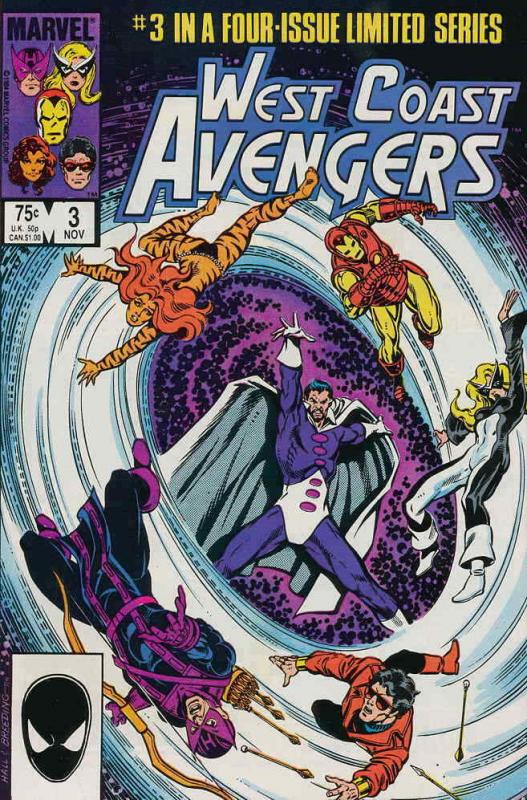 West Coast Avengers (Ltd. Series) #3 FN; Marvel | save on shipping - details ins