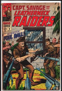 Captain Savage #8 (1968) Captain Savage and His Leatherneck / Battlefield Rai...