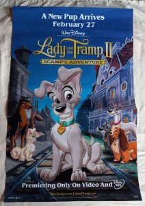LADY AND THE TRAMP2: Promotional movie poster (2001)