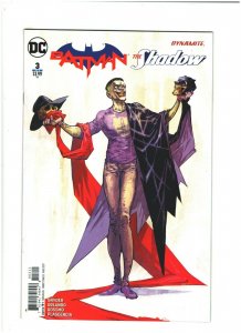 Batman/ The Shadow #3 NM- 9.2 DC/Dynamite Comics 2017 Scott Snyder Cover A 