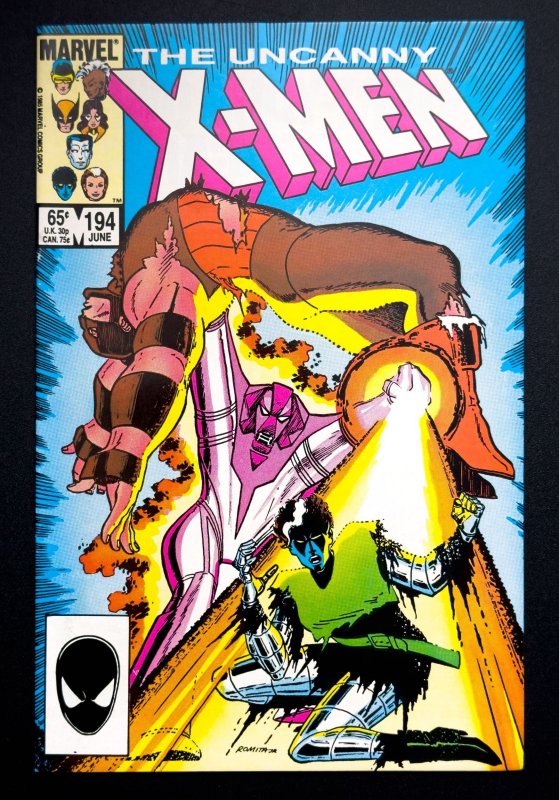 The Uncanny X-Men #194 (1985) - [KEY] 1st App of Nimrod - VF+/NM