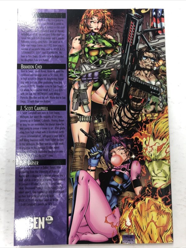 Gen 13 By Brandon Choi & Jim Lee (1994) Image TPB SC 1st Printing