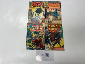 4 MARVEL comic books Shogun Warriors #12 17 Master World #21 Two-Gun #135 1 KM15