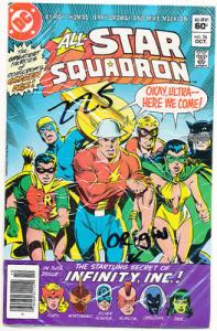 DC All-Star Squadron #25 1st Infinity INC orgin  F/VF (B6...