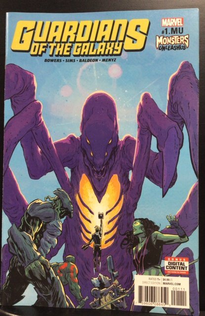 Guardians of the Galaxy Monsters Unleashed #1.MU (2017)